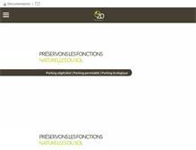 Tablet Screenshot of o2d-environnement.com